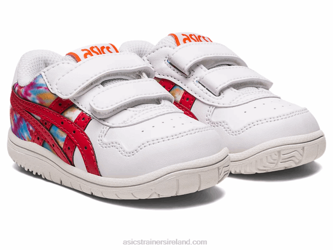 Japan S Toddler Size White/Classic Red Asics XXPD4329