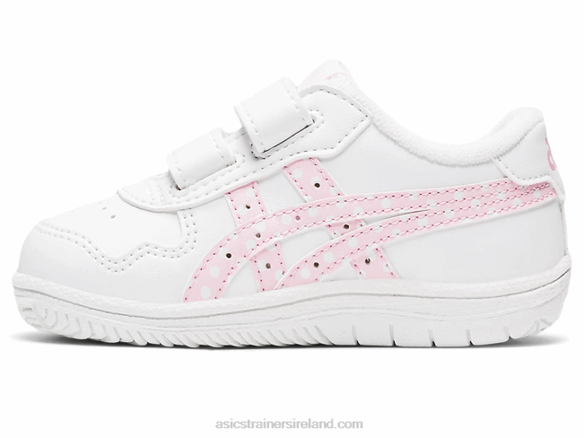 Japan S Toddler Size White/Cotton Candy Asics XXPD4448