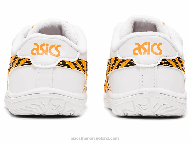 Japan S Toddler Size White/Fellow Yellow Asics XXPD4443