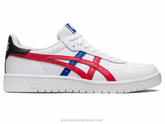 Japan S White/Classic Red Asics XXPD648