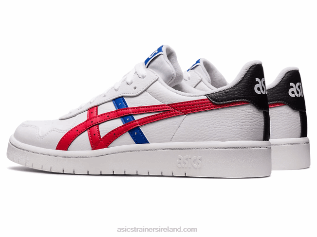 Japan S White/Classic Red Asics XXPD648