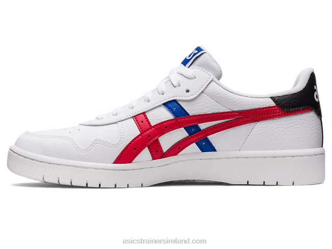 Japan S White/Classic Red Asics XXPD648