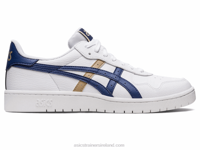 Japan S White/Indigo Blue Asics XXPD643