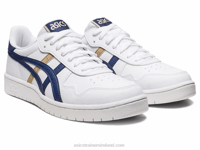 Japan S White/Indigo Blue Asics XXPD643