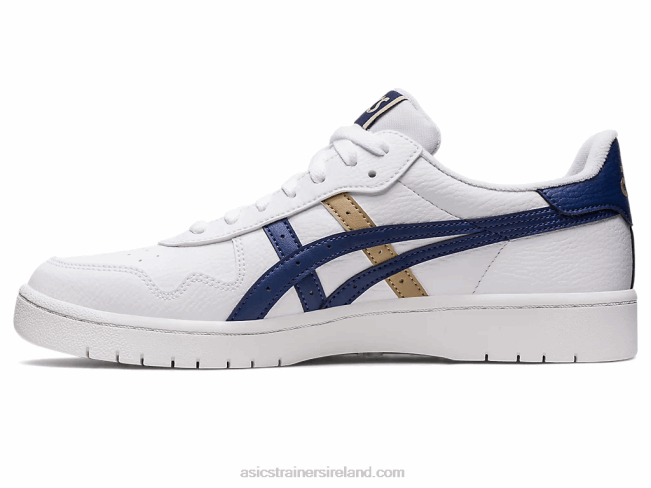 Japan S White/Indigo Blue Asics XXPD643