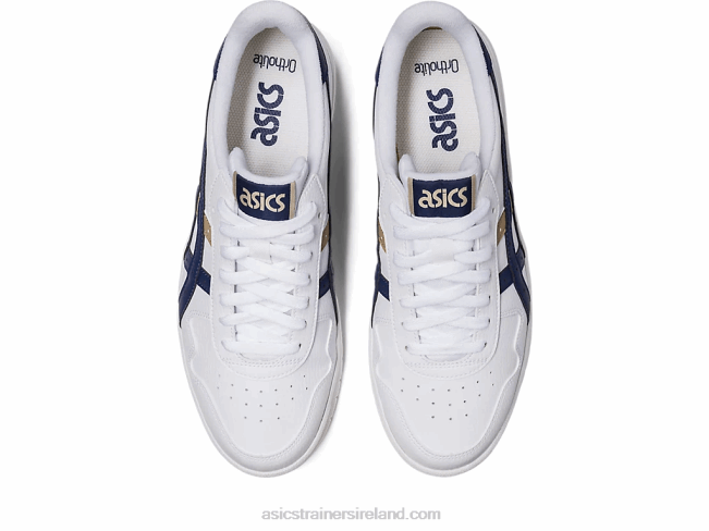 Japan S White/Indigo Blue Asics XXPD643