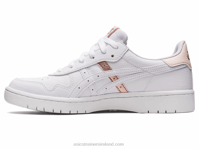 Japan S White/Rose Gold Asics XXPD2608