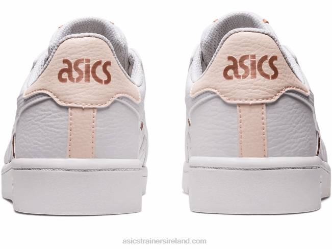 Japan S White/Rose Gold Asics XXPD2608