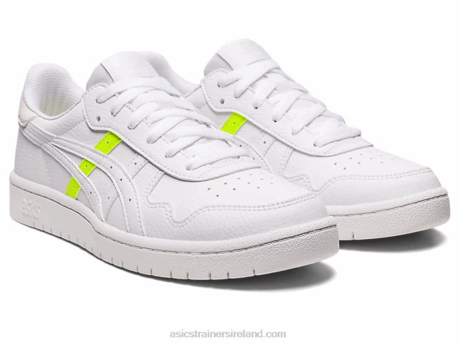 Japan S White/Safety Yellow Asics XXPD2634