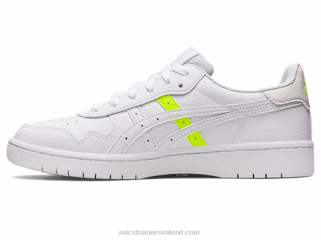 Japan S White/Safety Yellow Asics XXPD2634