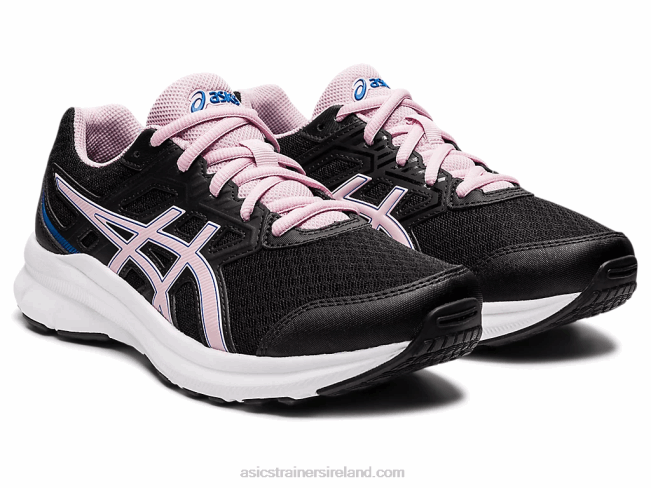 Jolt 3 Grade School Black/Barely Rose Asics XXPD4489