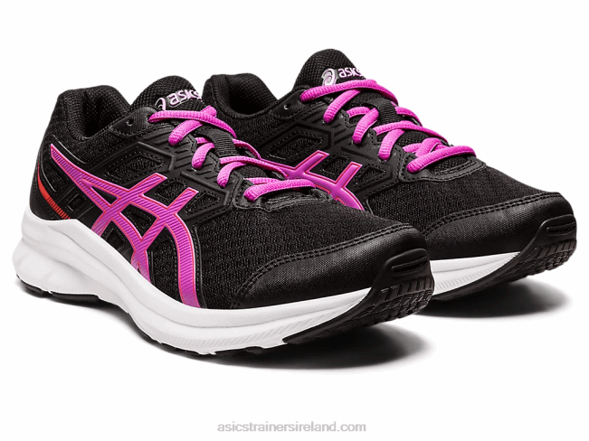 Jolt 3 Grade School Black/Orchid Asics XXPD4391