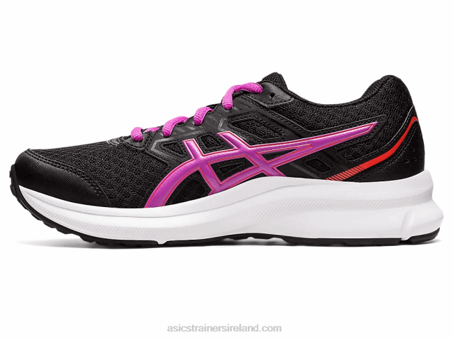 Jolt 3 Grade School Black/Orchid Asics XXPD4391