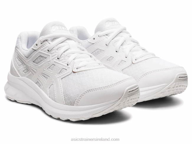 Jolt 3 Grade School White Asics XXPD4498