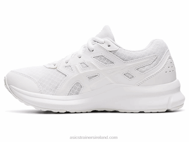 Jolt 3 Grade School White Asics XXPD4498