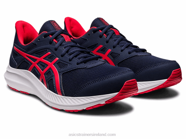 Jolt 4 Extra Wide Midnight/Electric Red Asics XXPD455