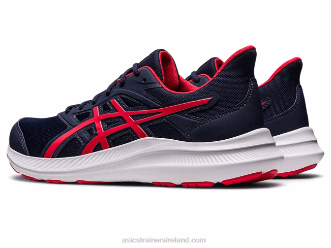 Jolt 4 Extra Wide Midnight/Electric Red Asics XXPD455