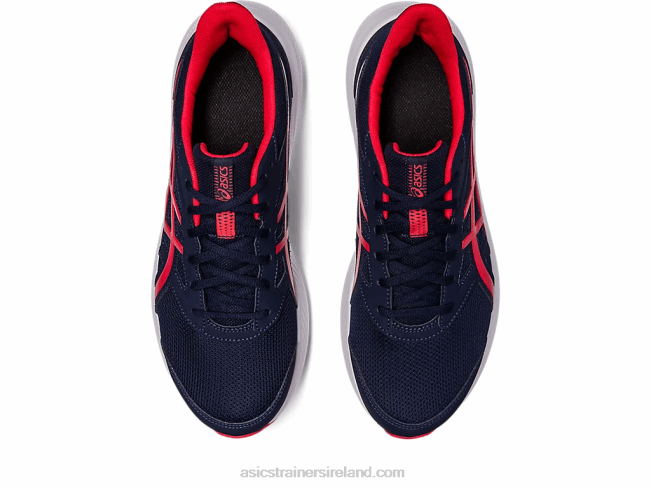 Jolt 4 Extra Wide Midnight/Electric Red Asics XXPD455