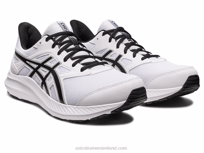 Jolt 4 Extra Wide White/Black Asics XXPD447