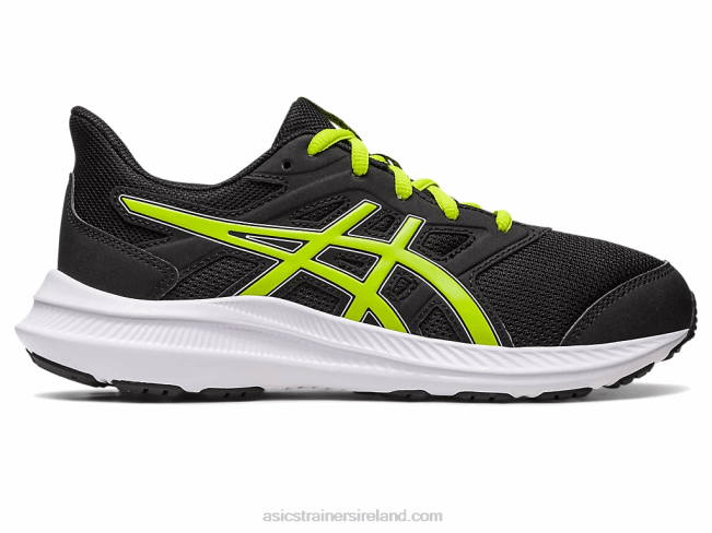 Jolt 4 Grade School Black/Lime Zest Asics XXPD4268