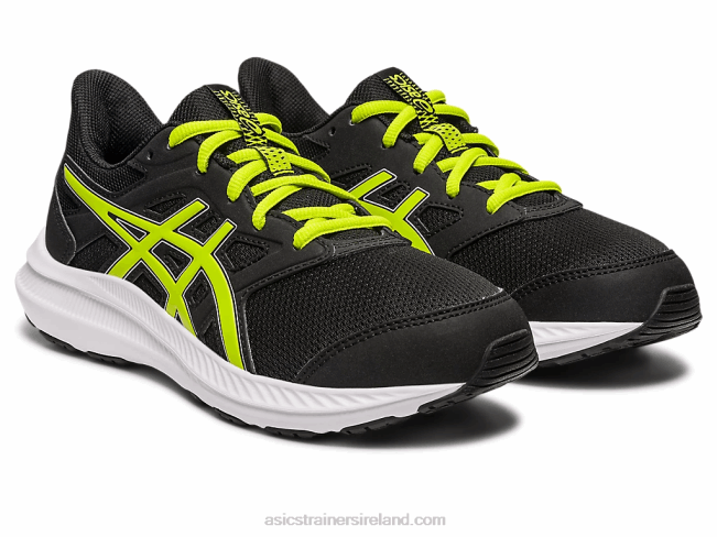 Jolt 4 Grade School Black/Lime Zest Asics XXPD4268