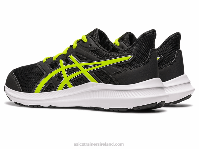 Jolt 4 Grade School Black/Lime Zest Asics XXPD4268