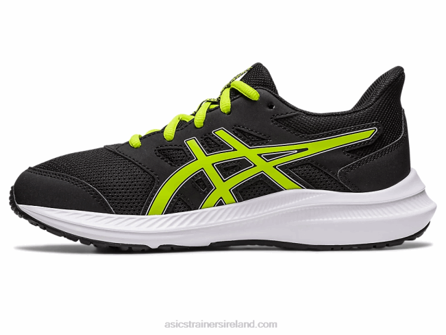 Jolt 4 Grade School Black/Lime Zest Asics XXPD4268