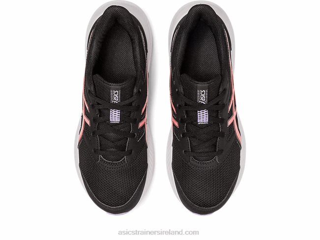 Jolt 4 Grade School Black/Papaya Asics XXPD4251