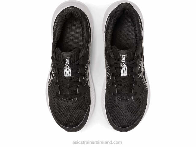 Jolt 4 Grade School Black/White Asics XXPD4257