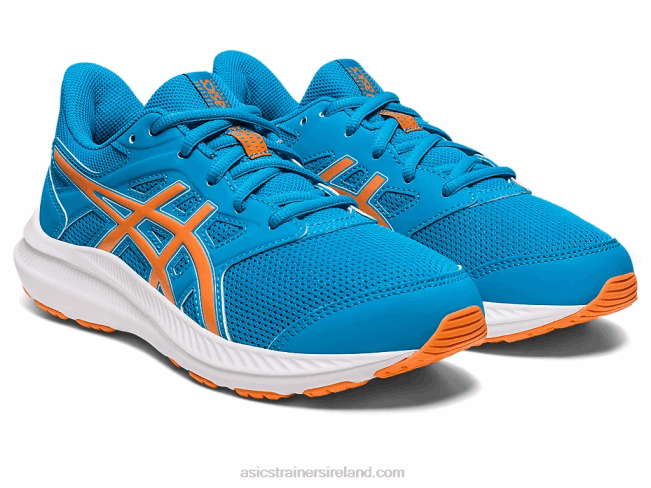 Jolt 4 Grade School Island Blue/Sun Peach Asics XXPD4270