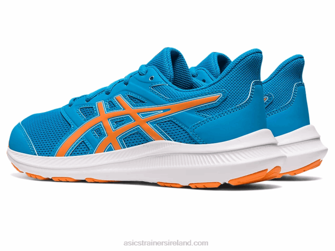 Jolt 4 Grade School Island Blue/Sun Peach Asics XXPD4270