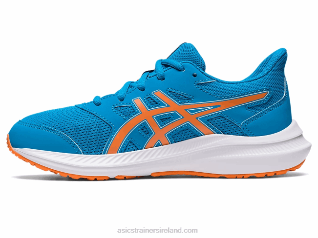 Jolt 4 Grade School Island Blue/Sun Peach Asics XXPD4270