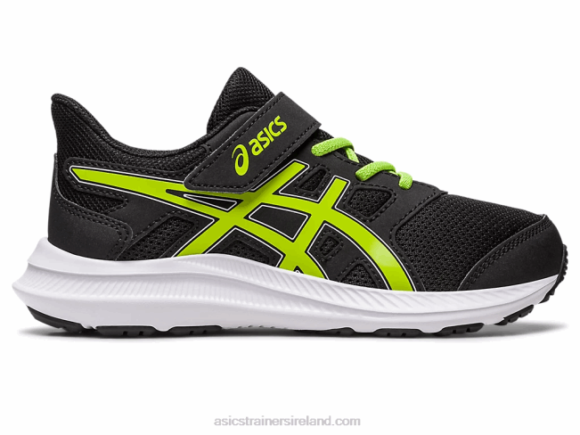 Jolt 4 Pre-School Black/Lime Zest Asics XXPD4275