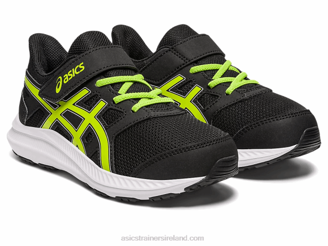 Jolt 4 Pre-School Black/Lime Zest Asics XXPD4275