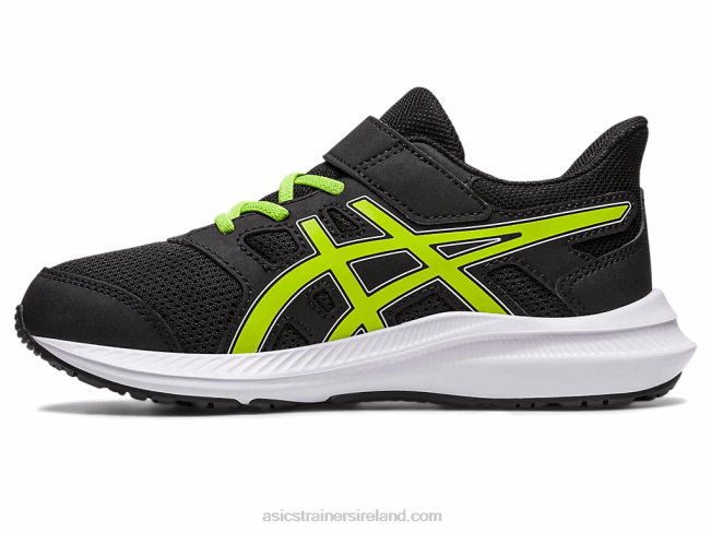 Jolt 4 Pre-School Black/Lime Zest Asics XXPD4275