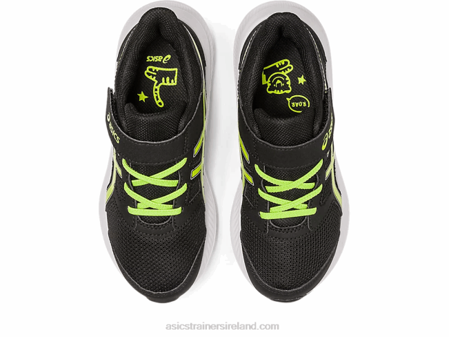 Jolt 4 Pre-School Black/Lime Zest Asics XXPD4275