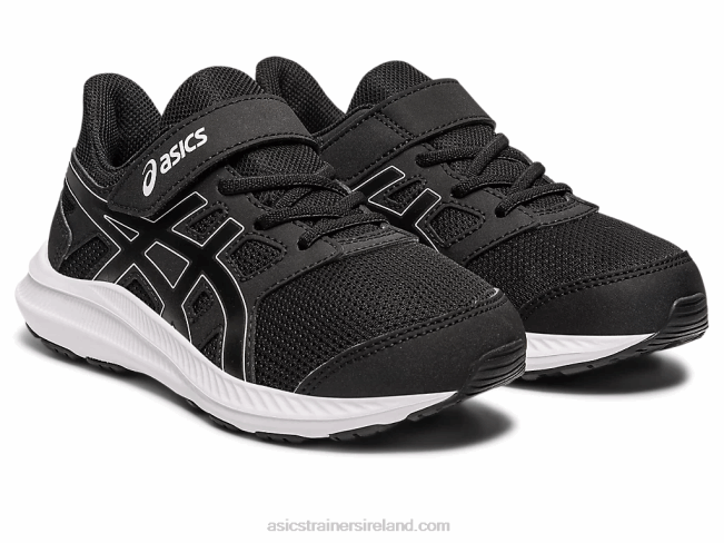 Jolt 4 Pre-School Black/White Asics XXPD4262