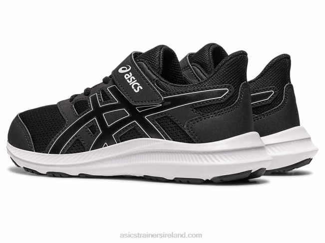 Jolt 4 Pre-School Black/White Asics XXPD4262