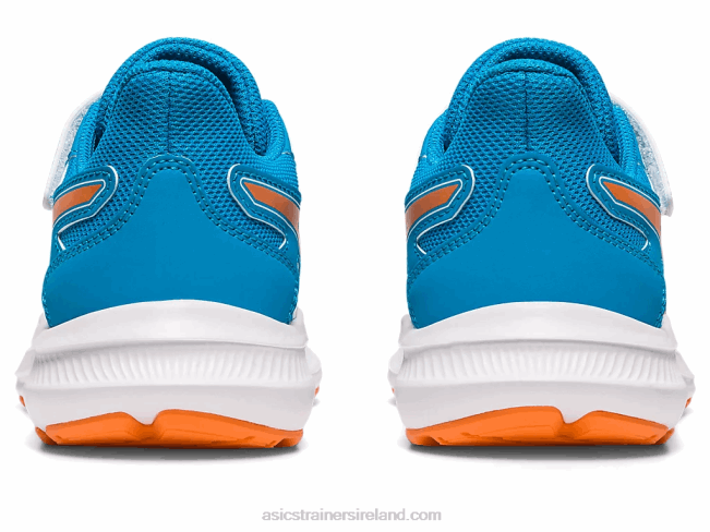 Jolt 4 Pre-School Island Blue/Sun Peach Asics XXPD4261