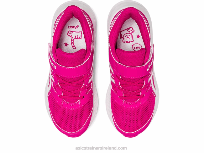 Jolt 4 Pre-School Pink Rave/White Asics XXPD4264