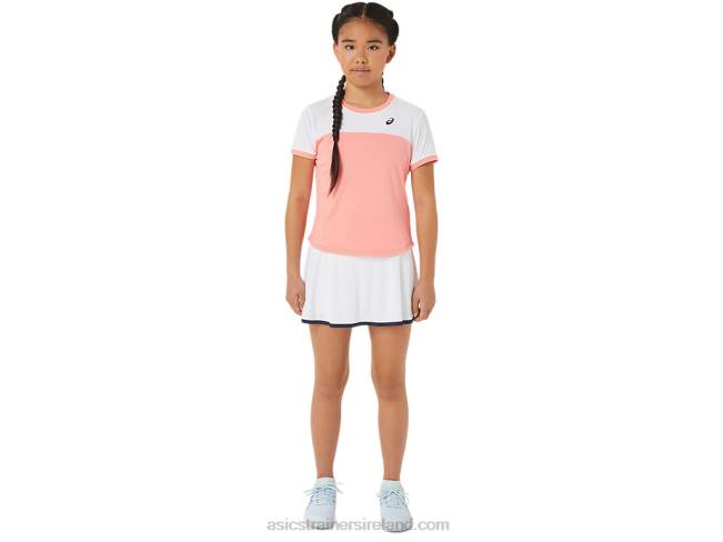 Kids\ Tennis Skort Brilliant White Asics XXPD4235