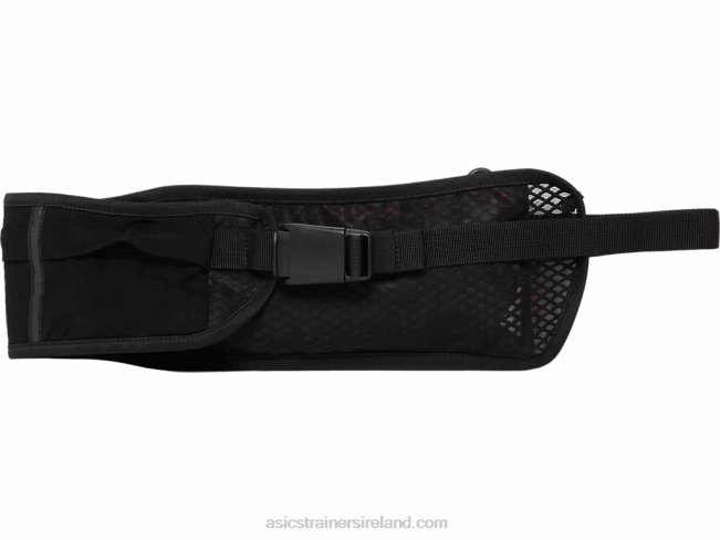 Large Waist Pouch Performance Black/Cherry Tomato Asics XXPD954