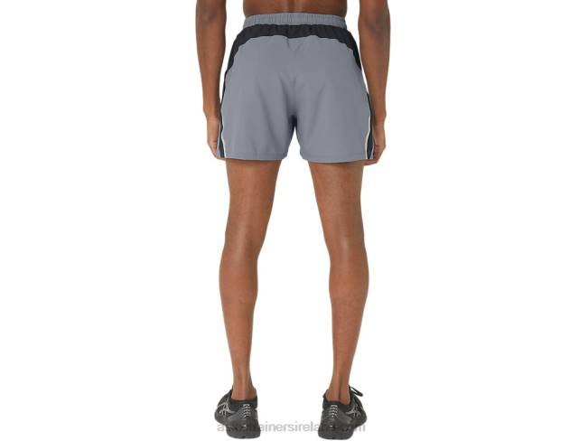 Men\s 5in Pr Lyte Short 20 Sheet Rock/Performance Black Asics XXPD293