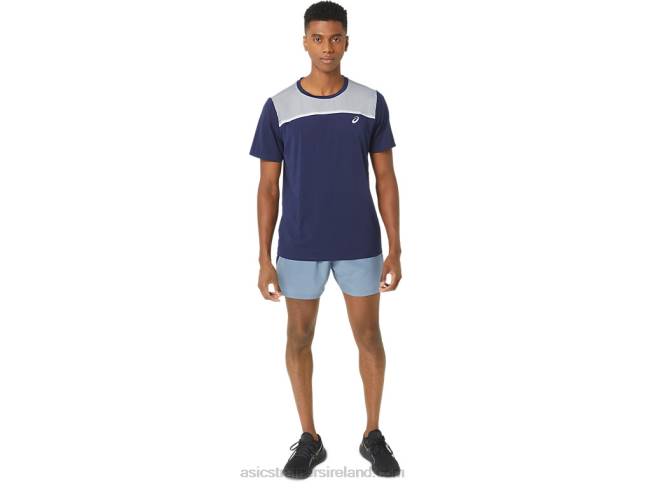 Men\s 5in Pr Lyte Short 20 Steel Blue Asics XXPD33