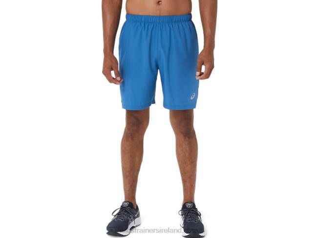 Mens 7in 2 In 1 Short Azure/Carrier Grey Asics XXPD1133