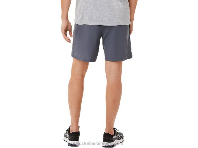 Men\s 7in 2 In 1 Short Carrier Grey/Performance Black Asics XXPD1904