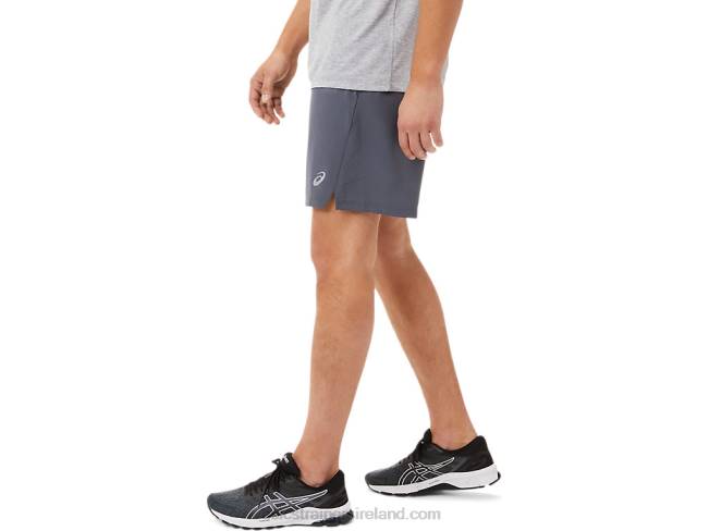 Men\s 7in 2 In 1 Short Carrier Grey/Performance Black Asics XXPD1904