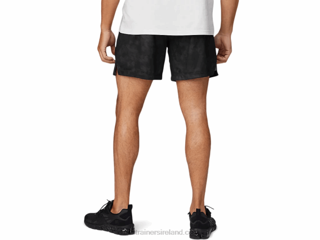 Men\s 7in Knit Training Short Performance Black Asics XXPD1779