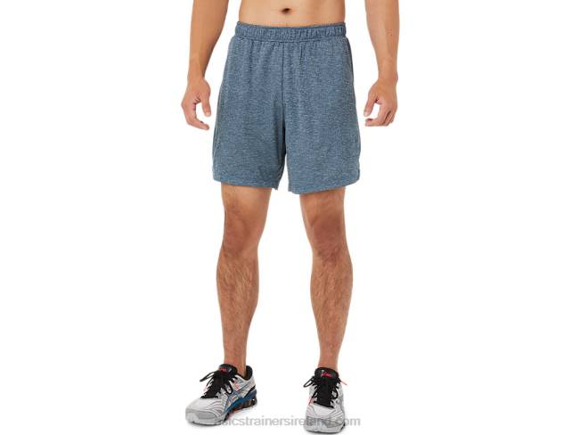 Mens 7in Shorts Sheet Rock Heather Asics XXPD1439