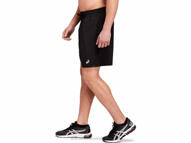 Men\s 7in Woven Train Short Performance Black Asics XXPD1802